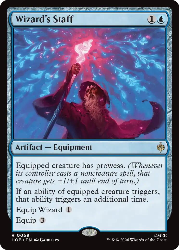 Wizard's Staff (59) (HOB)