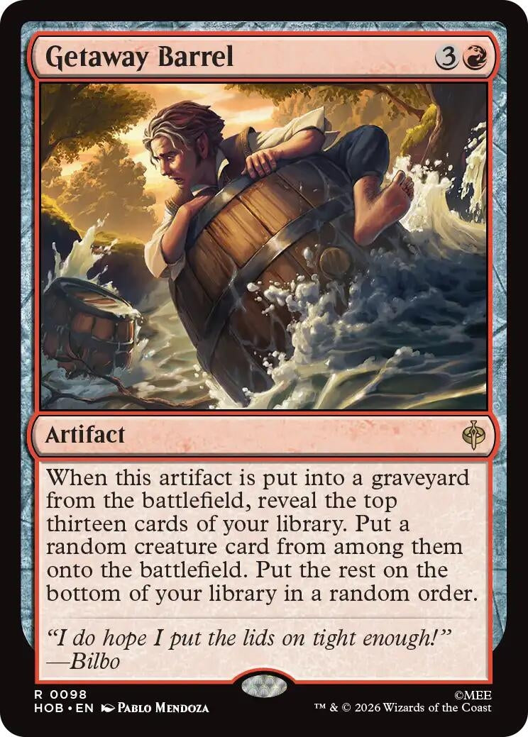 Getaway Barrel (98) (HOB)