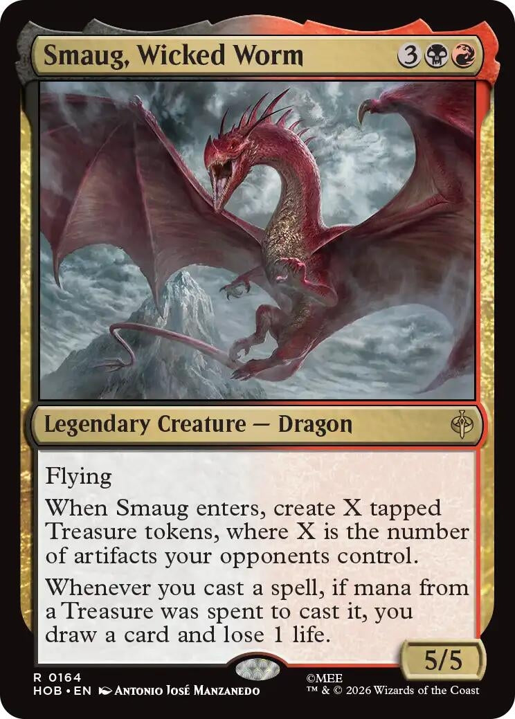Smaug, Wicked Worm (164) (HOB)