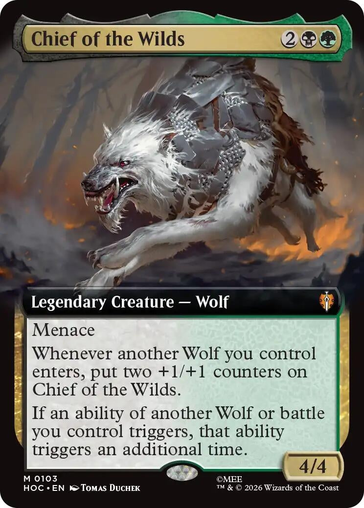 Chief of the Wilds (Extended Art) (103) (HOC)