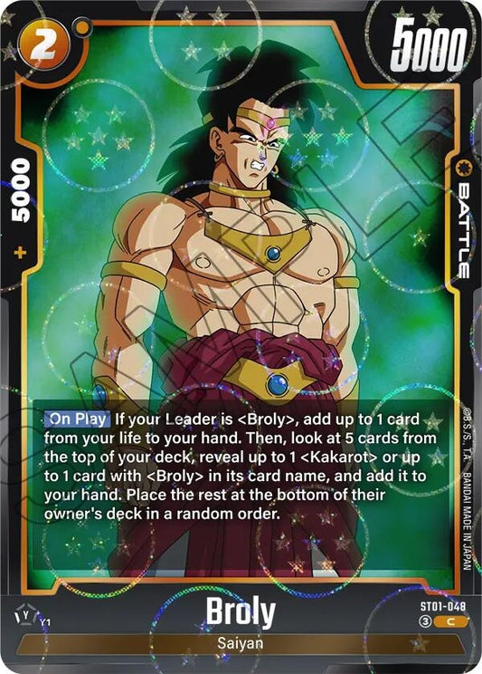 Broly - ST01-048 (Dragon Ball Pattern) (ST01-048) (ST01)