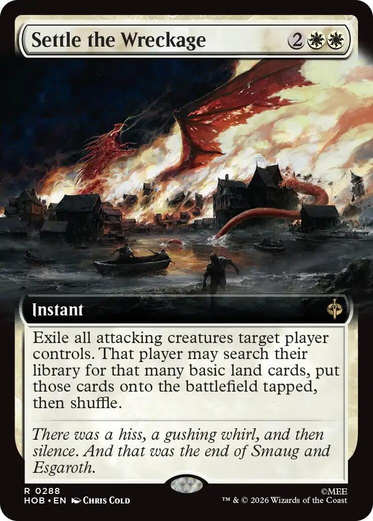 Settle the Wreckage (Extended Art) (288) (HOB)