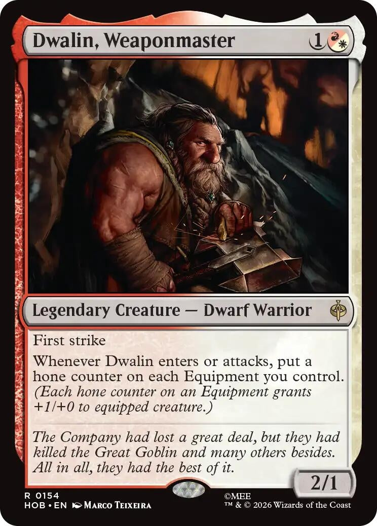 Dwalin, Weaponmaster (154) (HOB)