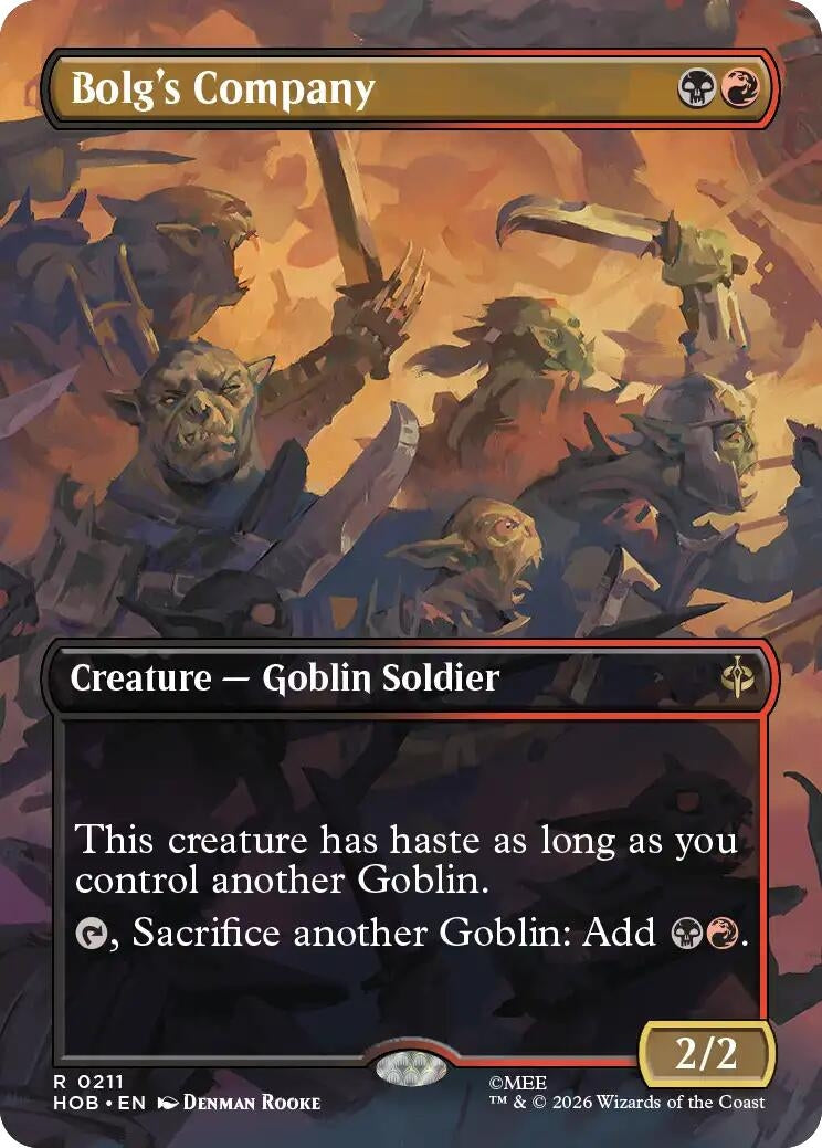 Bolg's Company (Borderless) (211) (HOB)