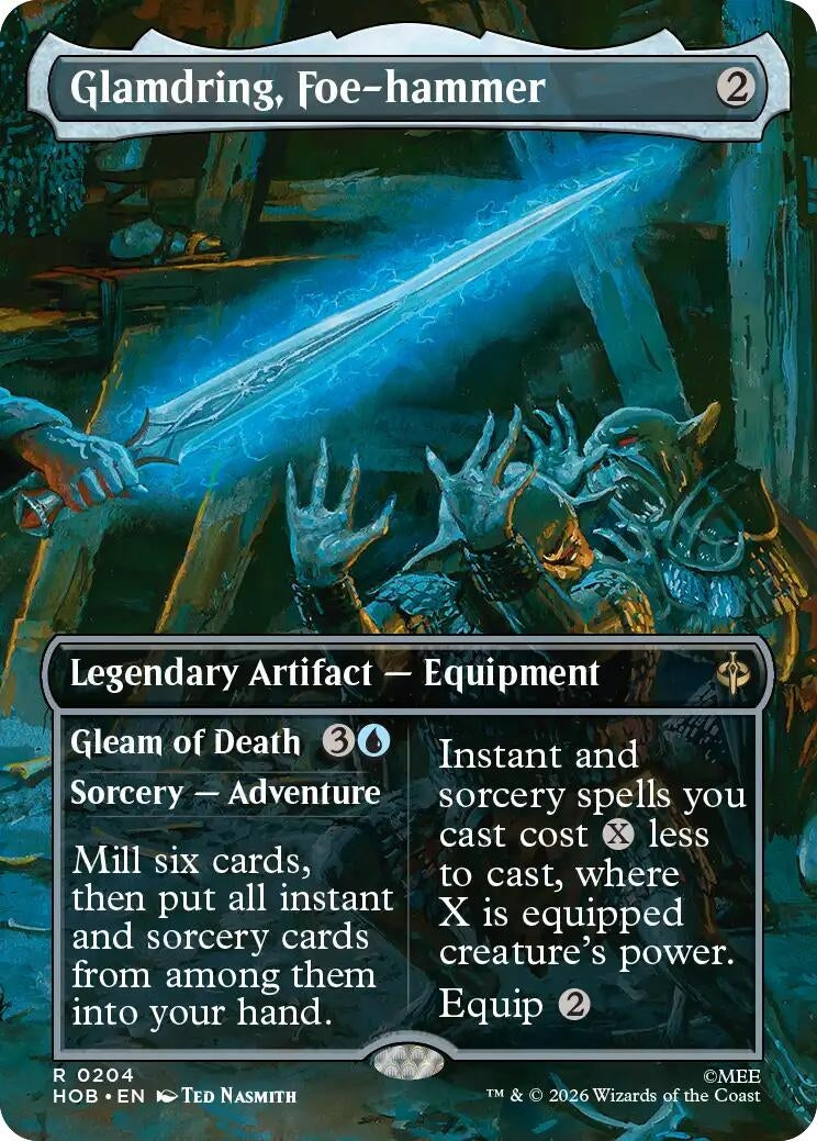 Glamdring, Foe-hammer (Borderless) (204) (HOB)