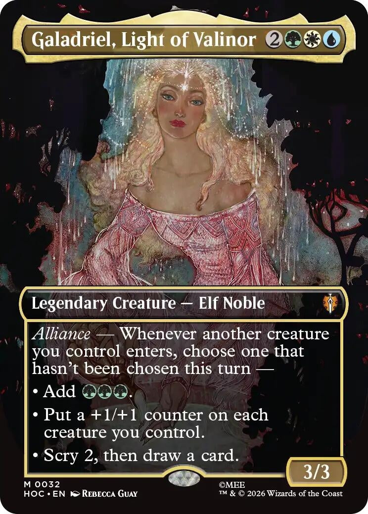 Galadriel, Light of Valinor (Borderless) (32) (HOC)