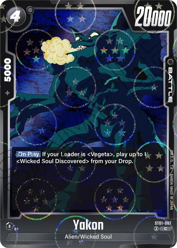 Yakon (Dragon Ball Pattern) (ST01-067) (ST01)