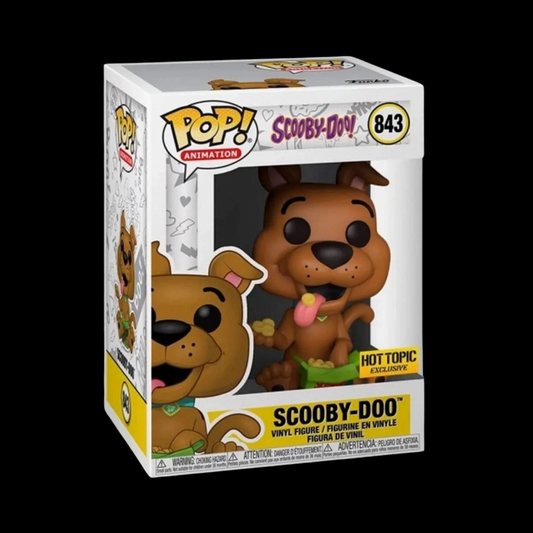 Scooby Doo Funko Pop! Vinyl Figure #843 + Protector (Hot Topic)