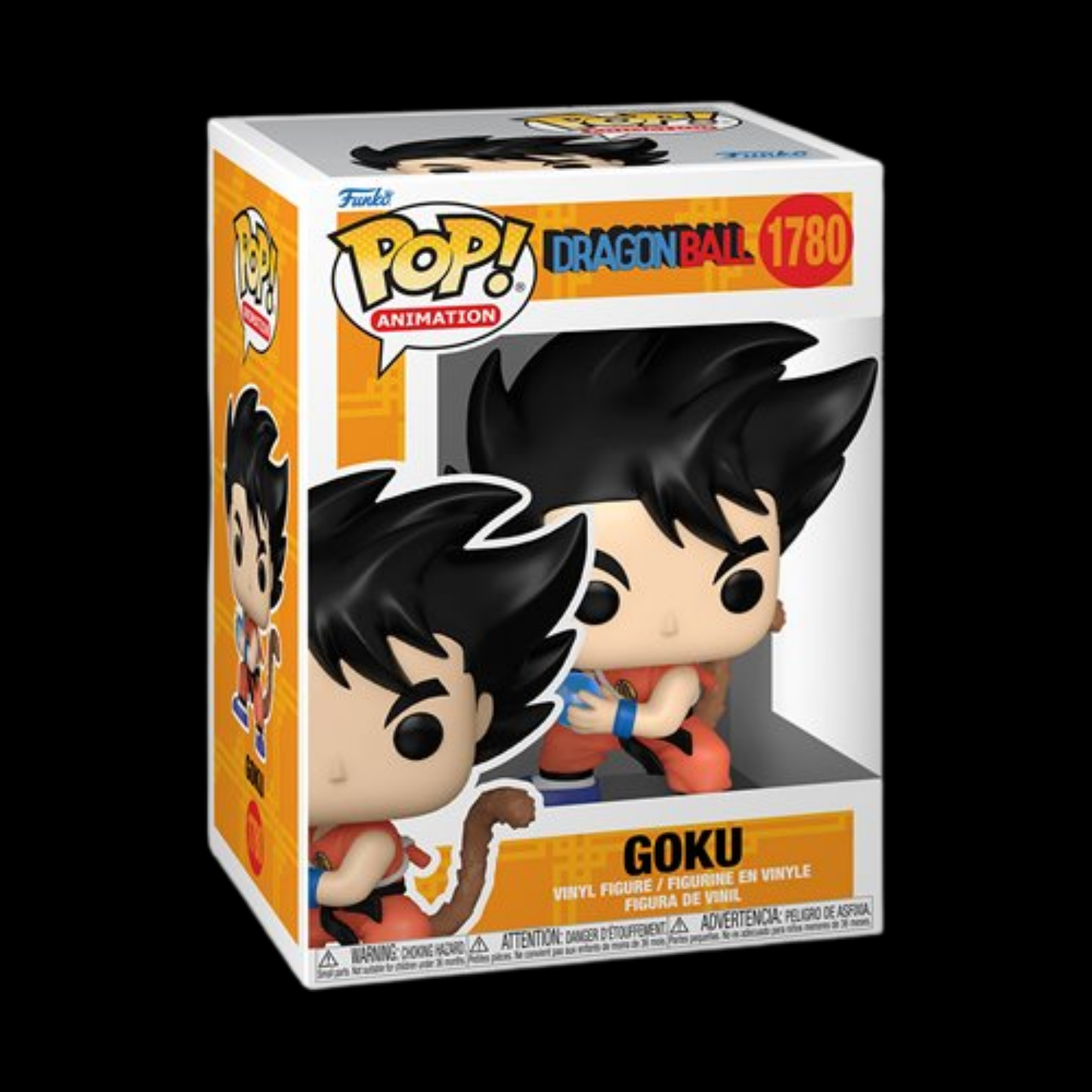 Dragon Ball Goku with Tail (Kamehameha) Funko Pop! Vinyl Figure #1780
