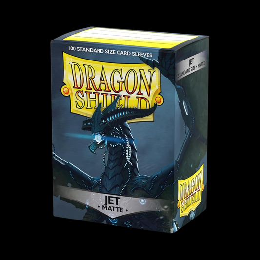 Dragon Shield Matte Jet Sleeves 100x