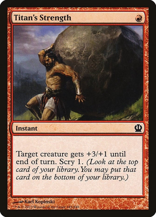 Titan's Strength (145) (THS)