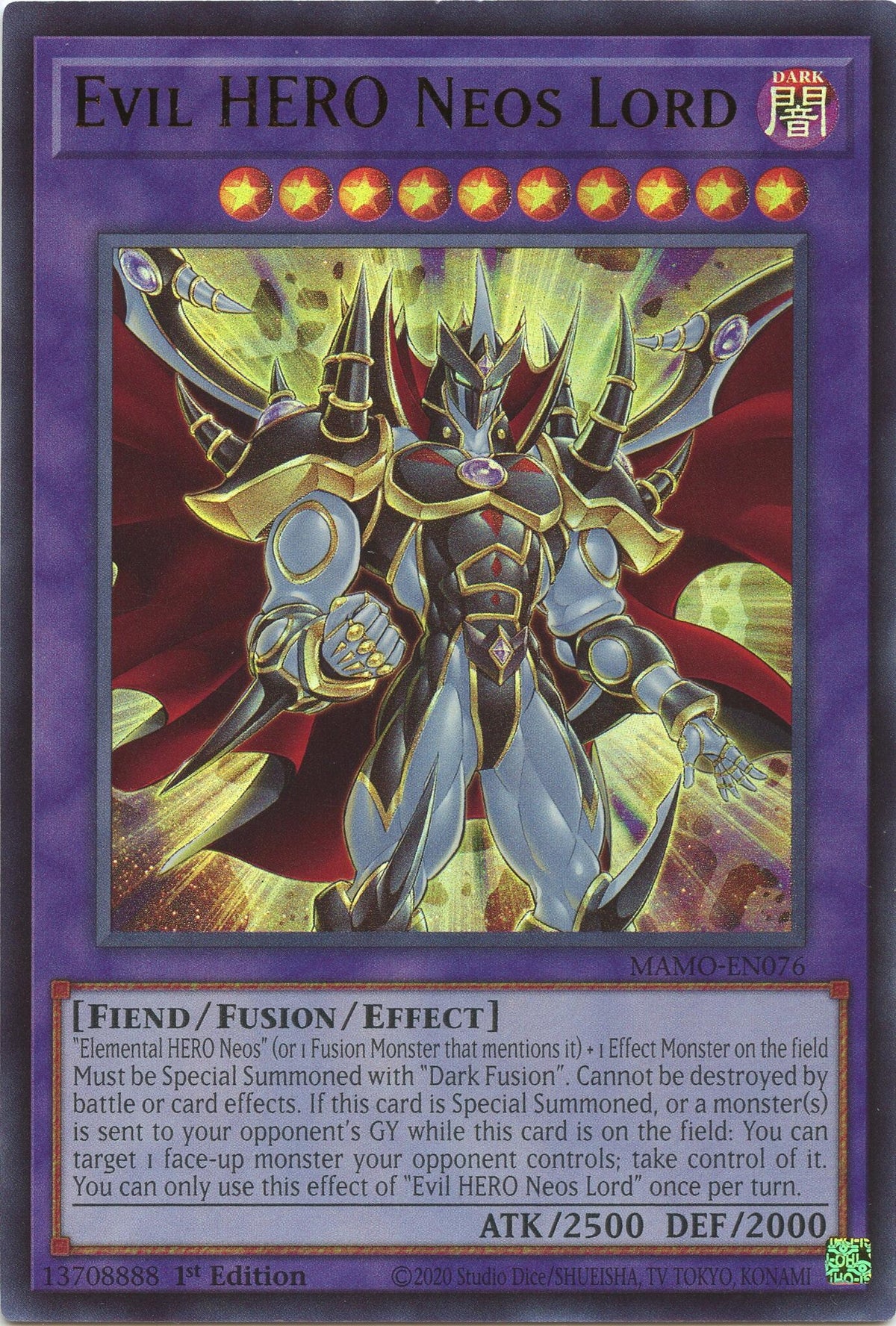 Evil HERO Neos Lord (MAMO-EN076) (MAMO)
