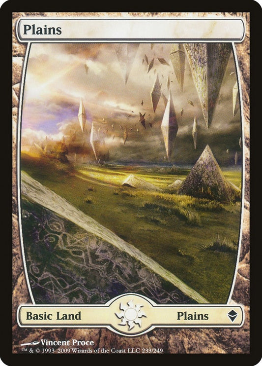 Plains (233) - Full Art (233) (ZEN)