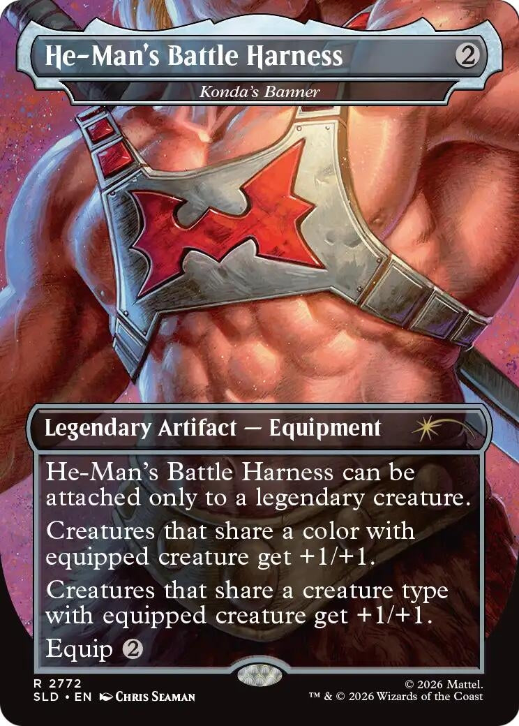 He-Man's Battle Harness - Konda's Banner (2772) (SLD)