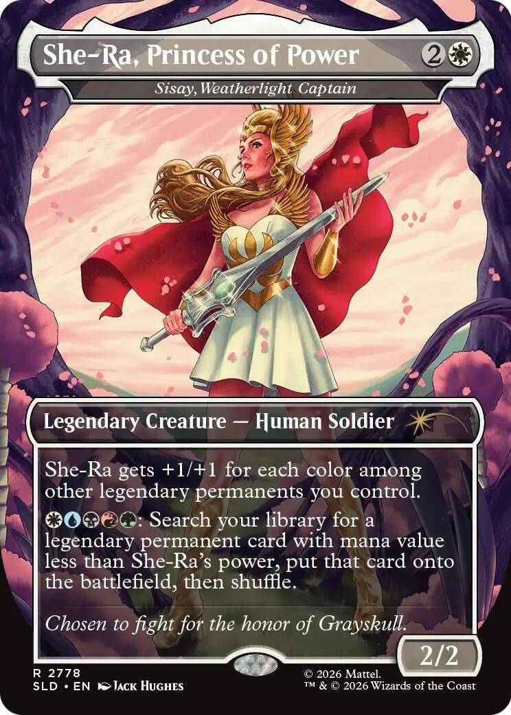 She-Ra, Princess of Power - Sisay, Weatherlight Captain (2778) (SLD)