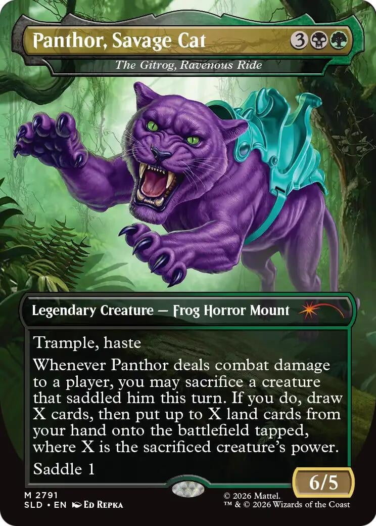 Panthor, Savage Cat - The Gitrog, Ravenous Ride (2791) (SLD)