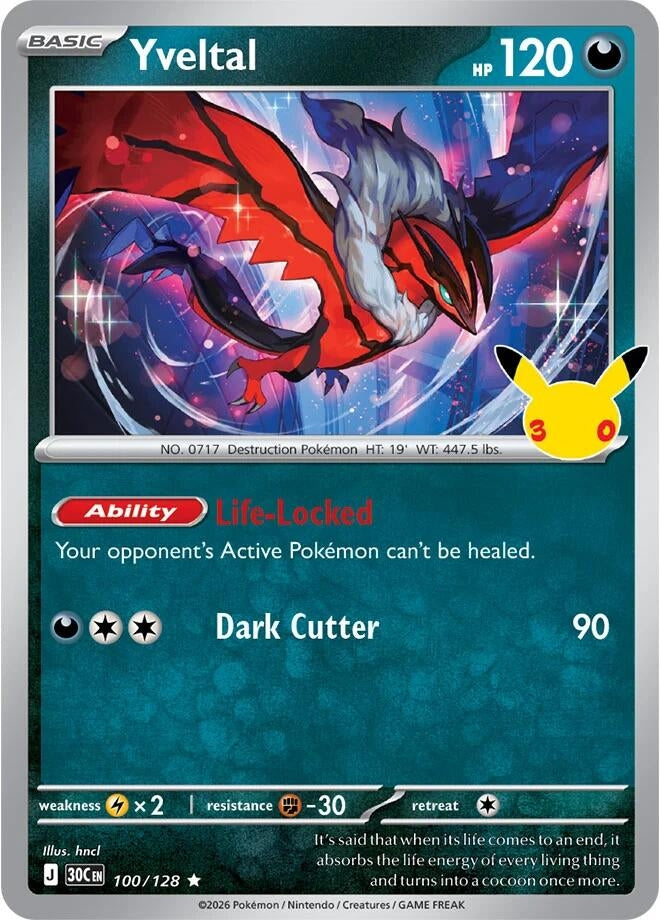 Yveltal (100/128) (30C)