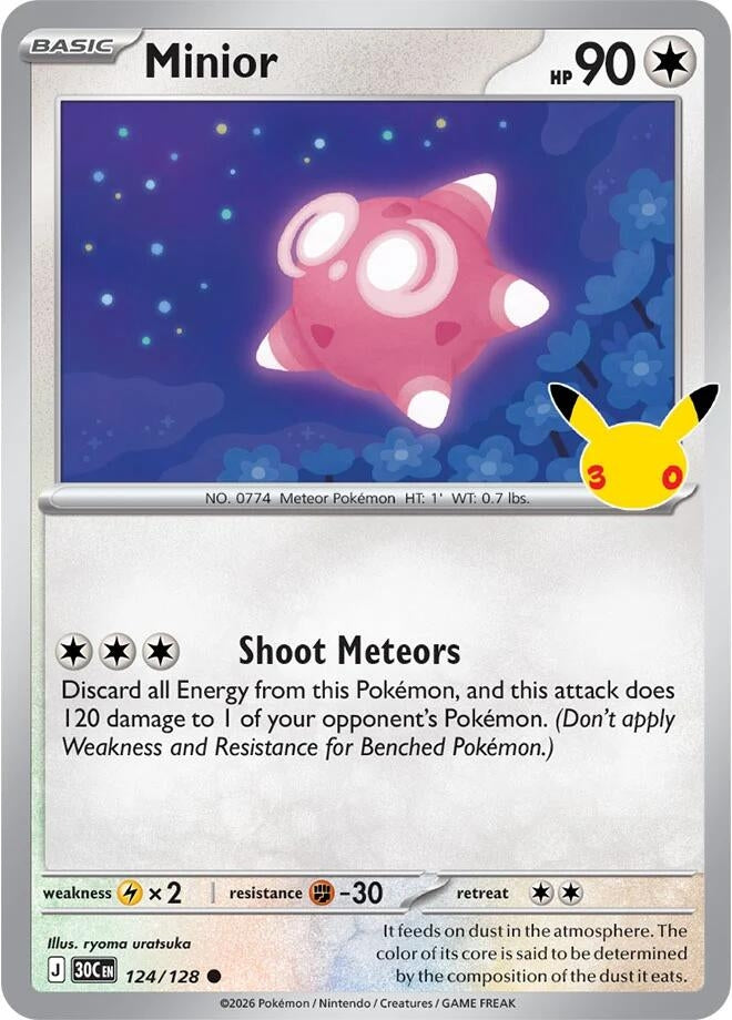 Minior (124/128) (30C)