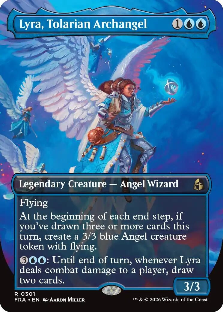 Lyra, Tolarian Archangel (Borderless) (301) (FRA)