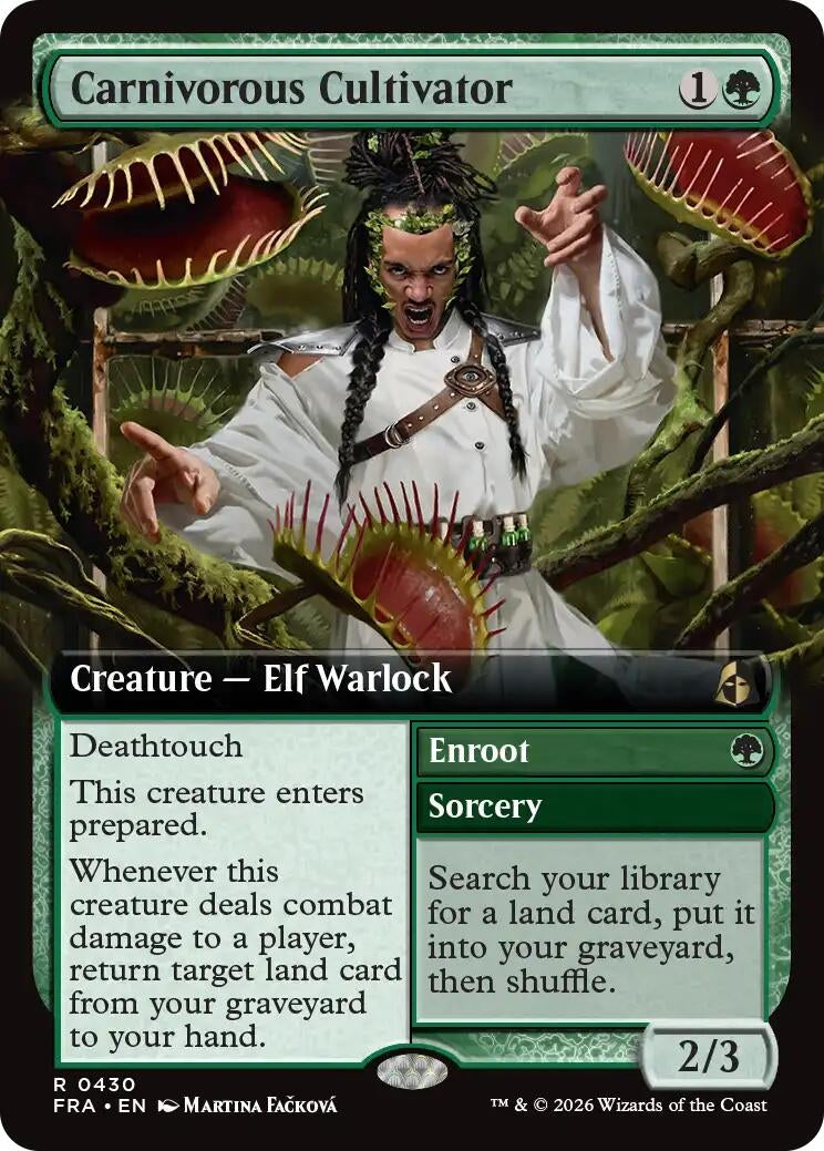 Carnivorous Cultivator (Extended Art) (430) (FRA)