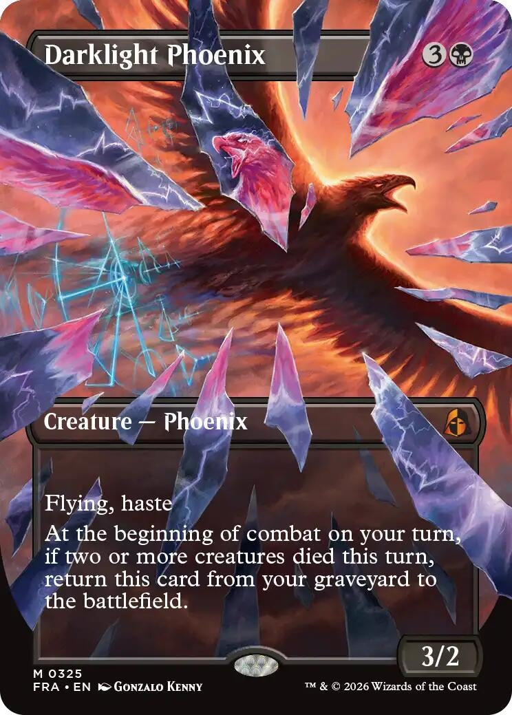 Darklight Phoenix (Borderless) (0325) (325) (FRA)