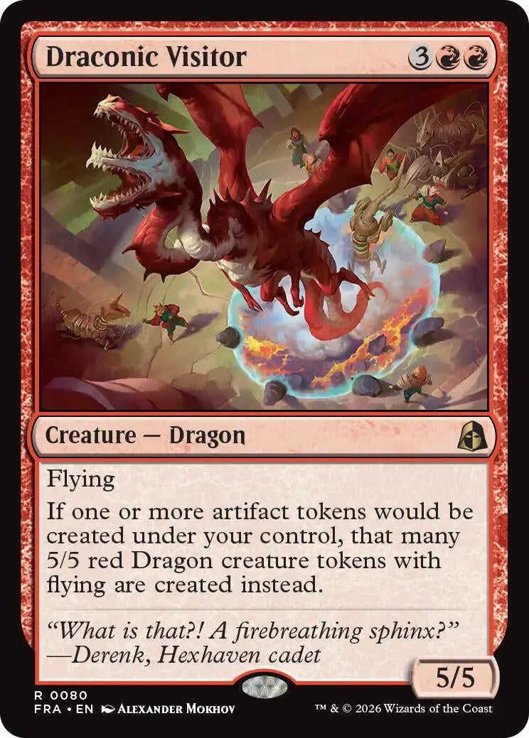 Draconic Visitor (80) (FRA)