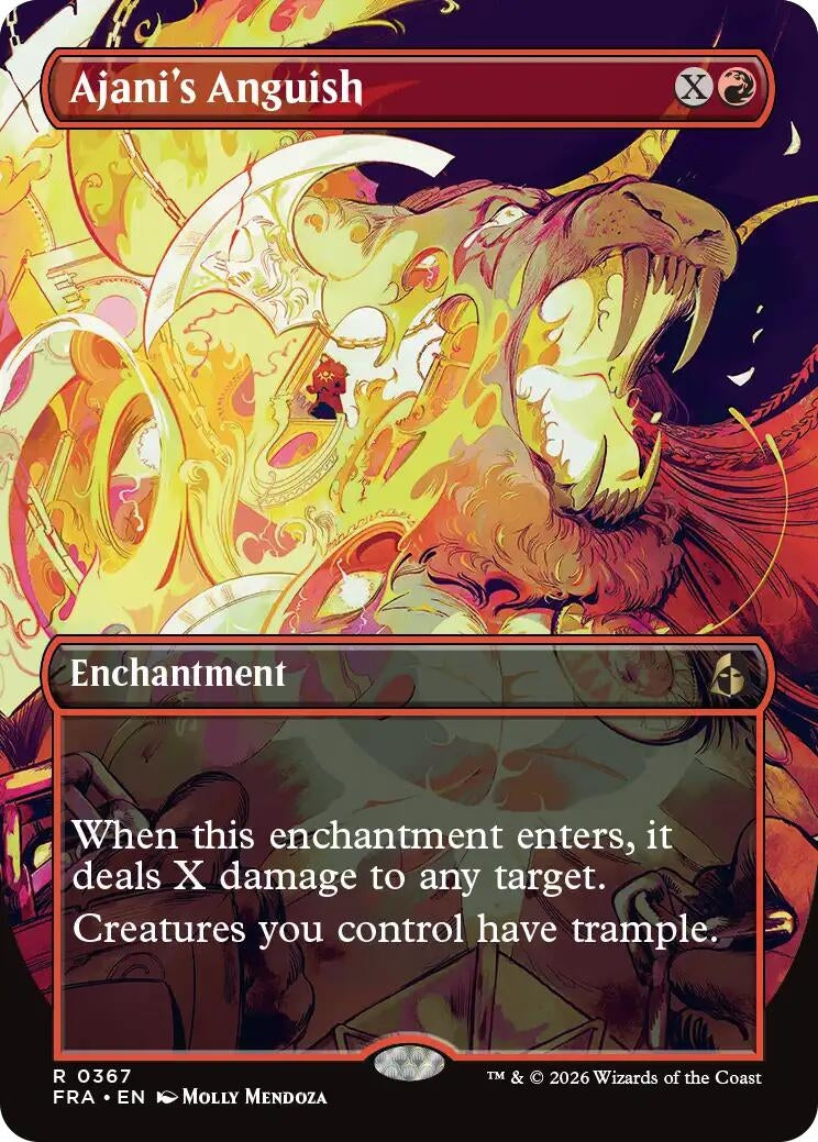Ajani's Anguish (Borderless) (367) (FRA)