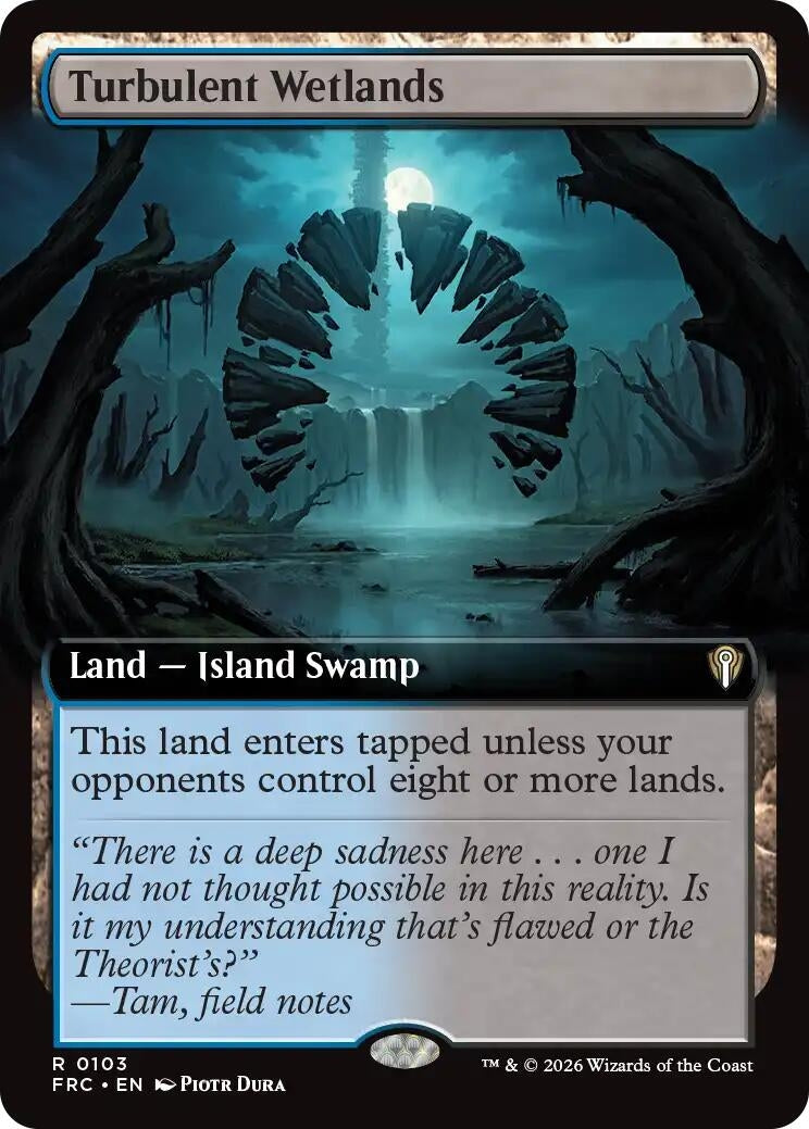 Turbulent Wetlands (Extended Art) (103) (FRC)