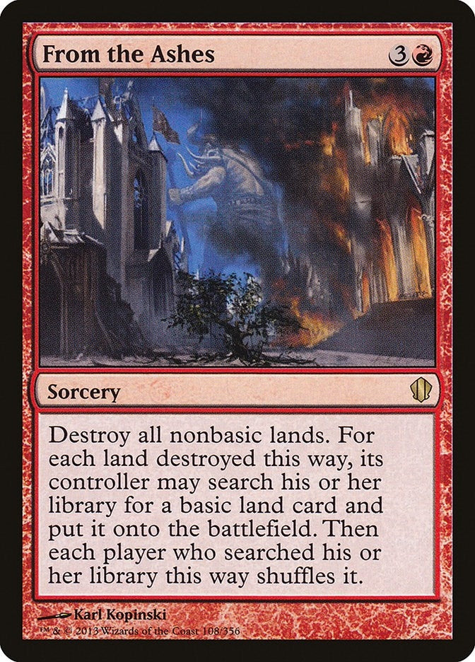 From the Ashes (108) (C13)