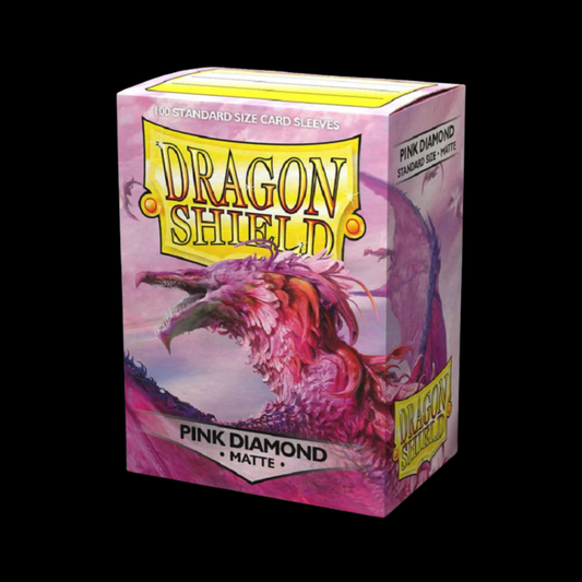 Dragon Shield Matte Pink Diamond Sleeves 100x