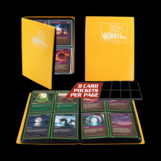 Monster Binder Sunflower Matte 4 Pocket 160x Cards