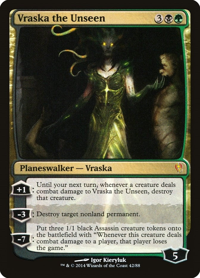 Vraska the Unseen (42) (DDM)