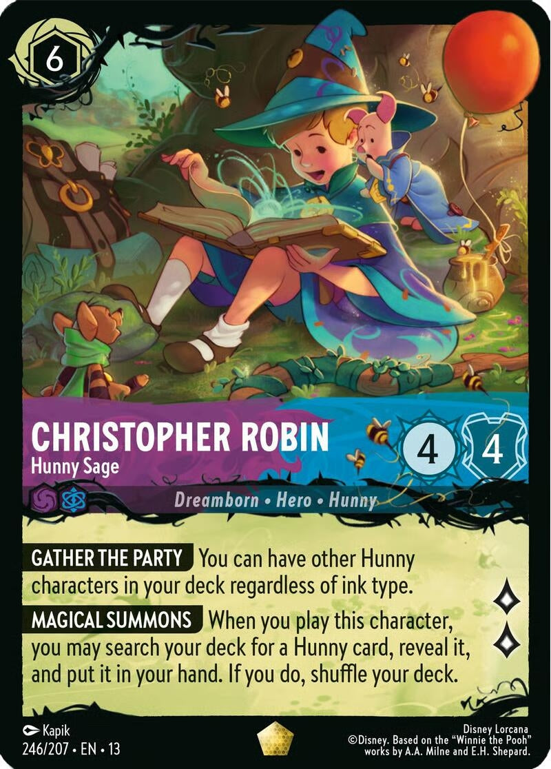 Christopher Robin - Hunny Sage (246/207) (Q3)