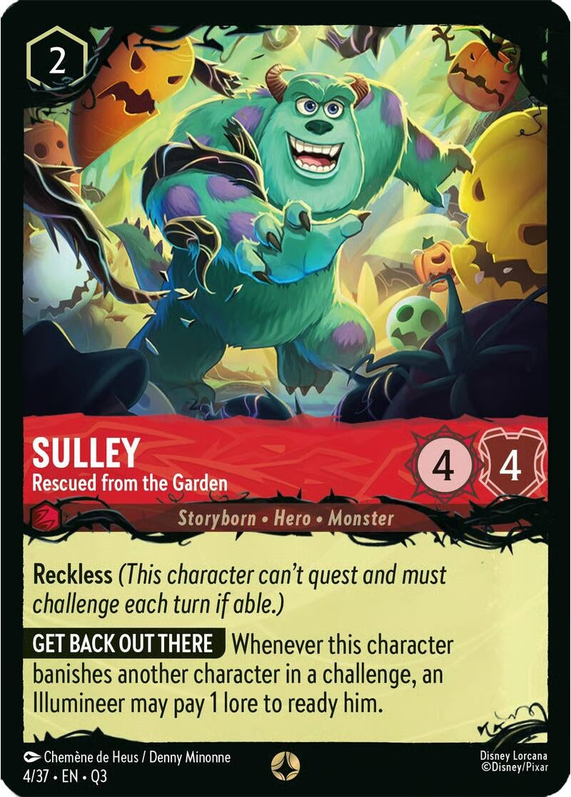 Sulley - Rescued from the Garden (4/37) (Q3)