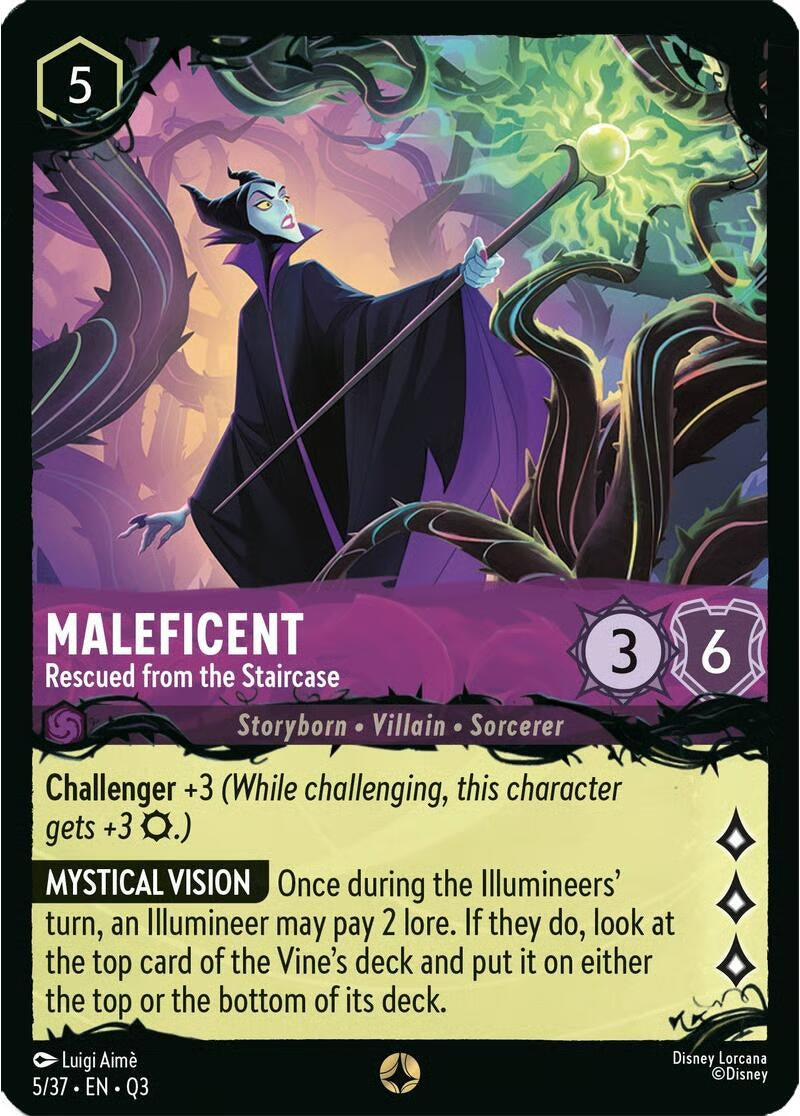 Maleficent - Rescued from the Staircase (5/37) (Q3)