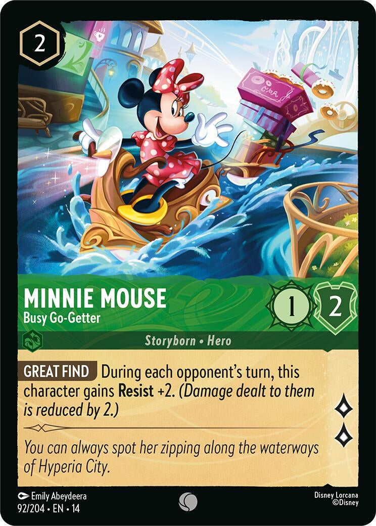 Minnie Mouse - Busy Go-Getter (92/204) (14)