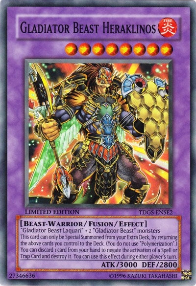 Gladiator Beast Heraklinos (TDGS-ENSE2) (TDGS)