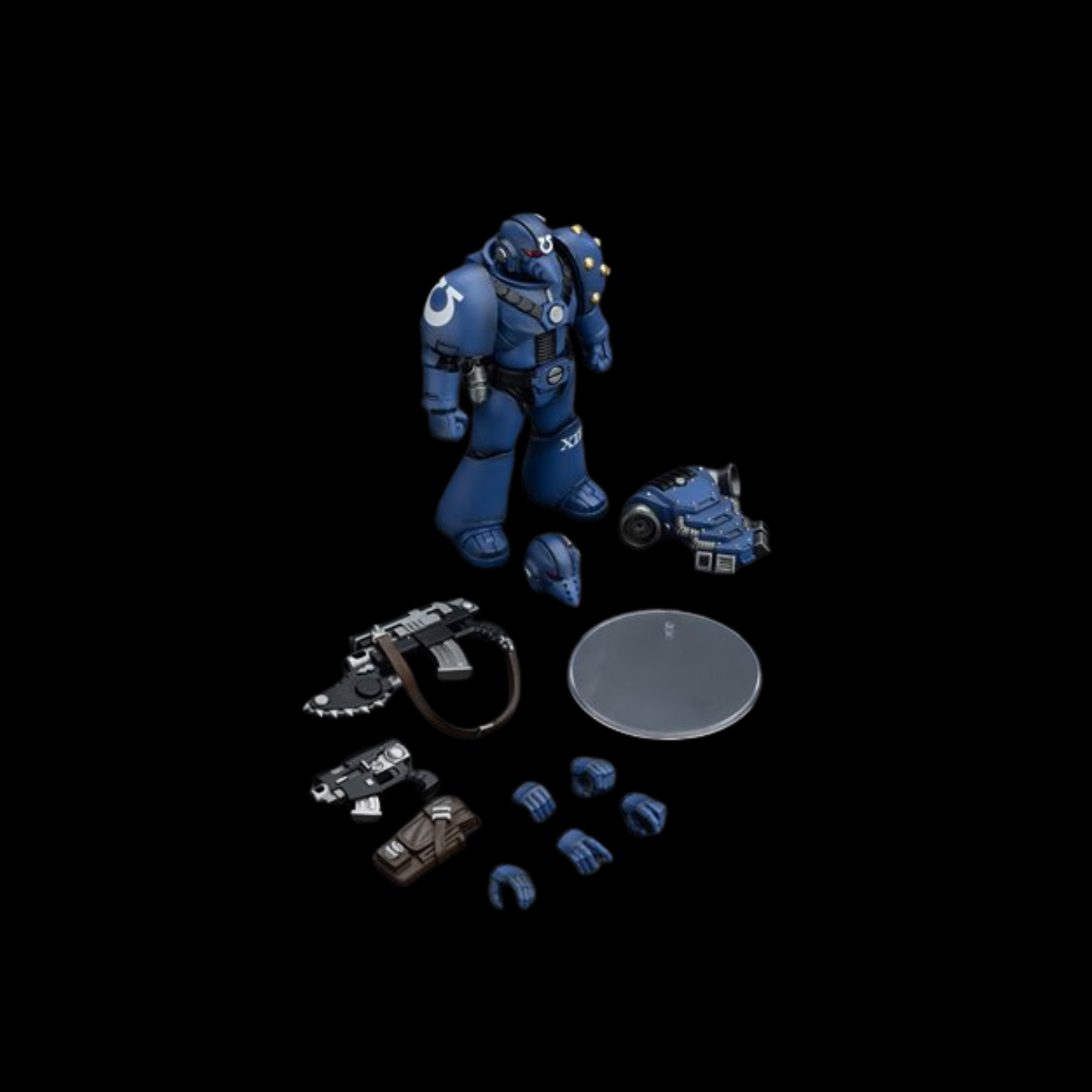 Joy Toy Warhammer: The Horus Heresy Ultramarines Mk VI Squad with Bolter and Chainblade 1:18 Scale Action Figure