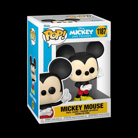 Disney Mickey and Friends Mickey Mouse Funko Pop! Vinyl Figure #1187 + Protector