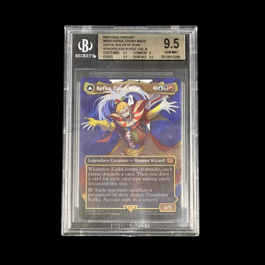 MTG Magic The Gathering Slab Kefka, Court Mage 0543 BGS 9.5 Gem 2025