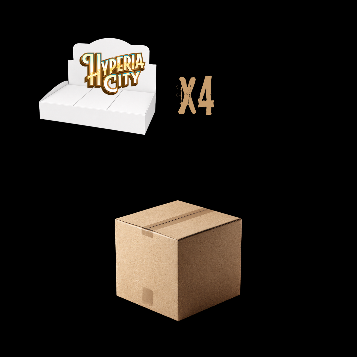 Disney Lorcana Hyperia City 4x Booster Box Sealed Case (Ships Sept-Oct 2026)