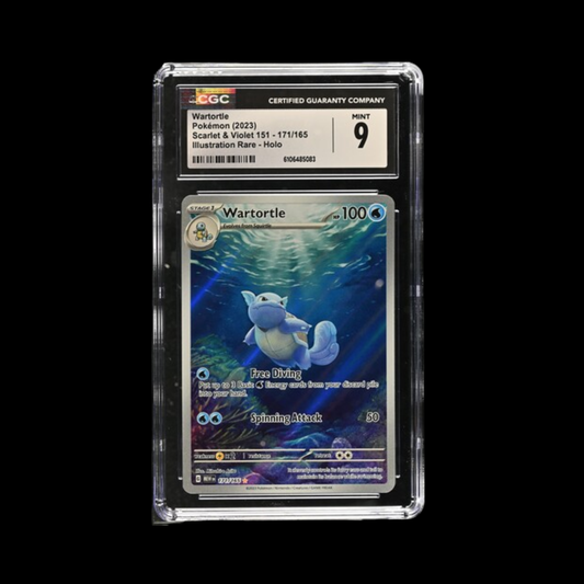 Pokemon Slab Wartortle 171 2023 CGC 9 Mint
