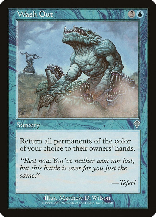 Wash Out (87) (INV)
