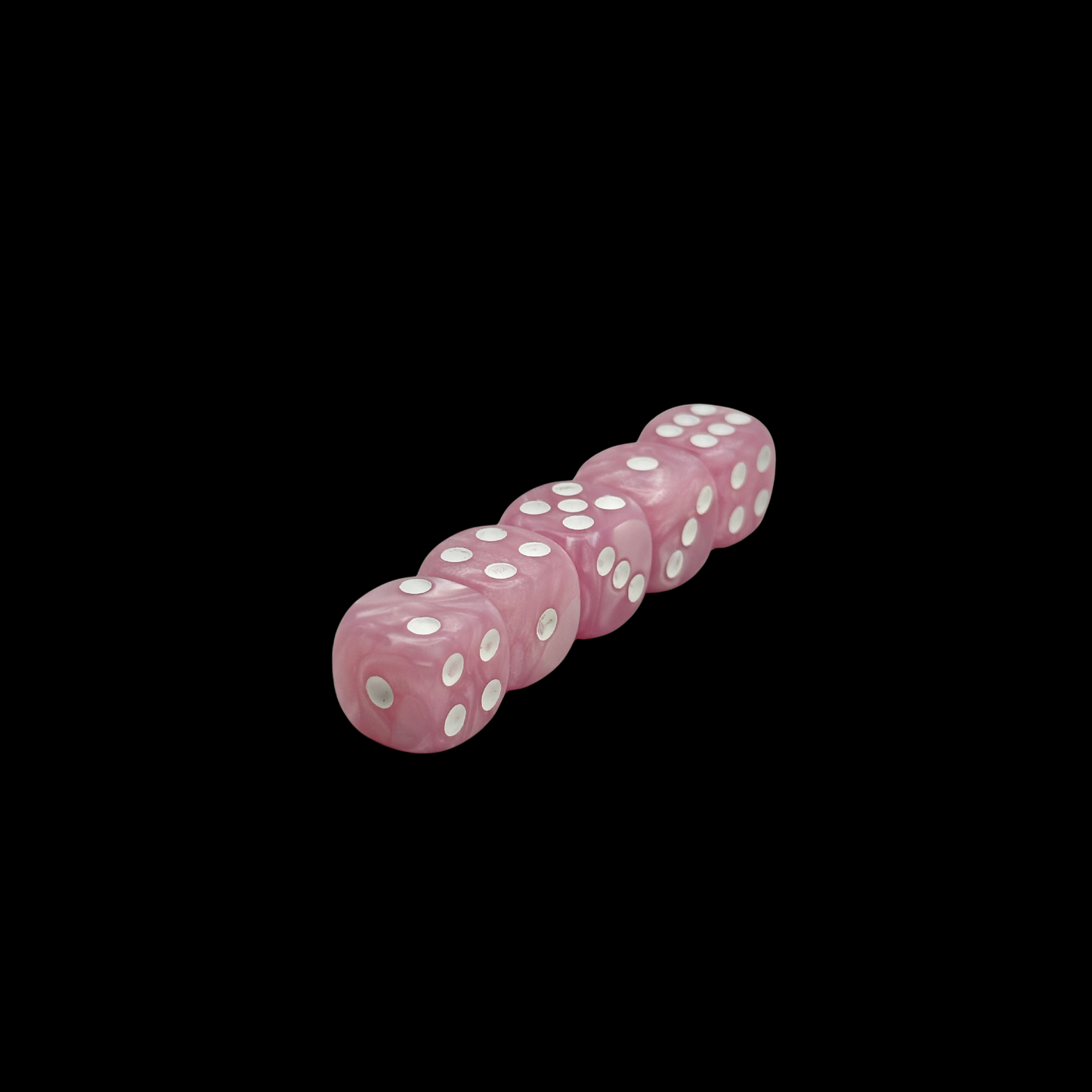 Pack of 5X 16mm Dice Round Edges Choose Colors