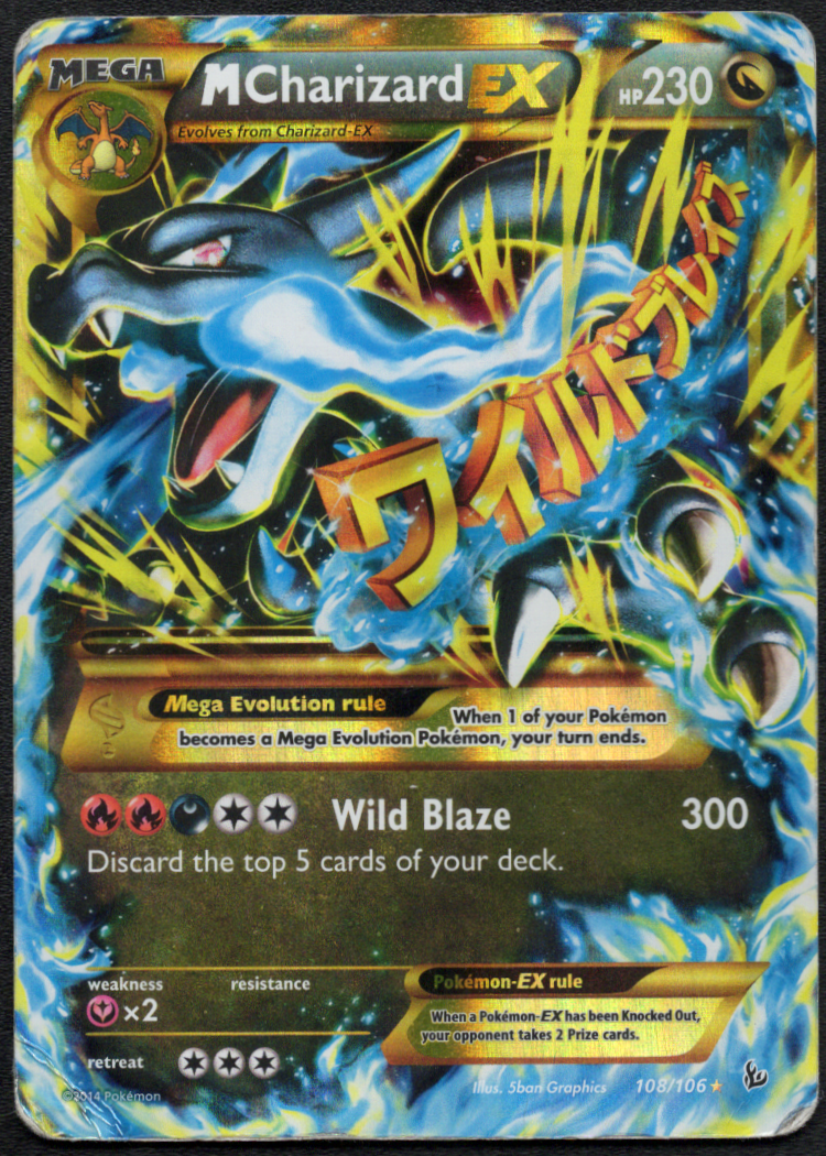M Charizard EX (X) (Secret) (108/106) (FLF)