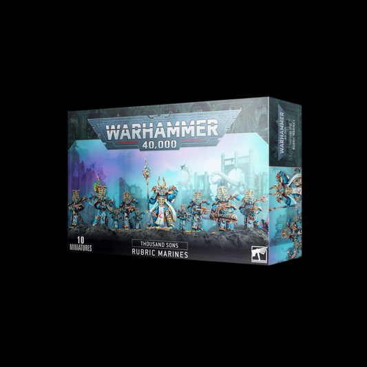 Warhammer 40K Thousand Sons Rubric Marines