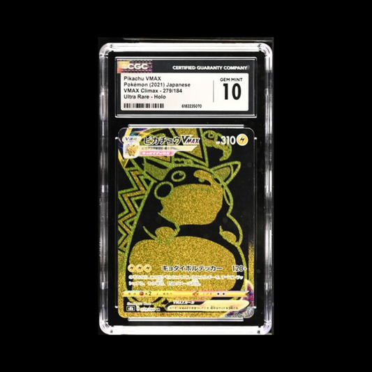 Pokemon Slab JP Pikachu VMAX 279 CGC 10 Gem 2021
