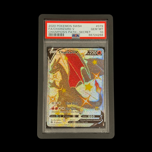 Pokemon Slab Charizard V 079 PSA 10 Gem Mint 2020