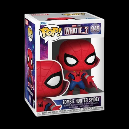 What If Zombie Hunter Spidey Funko Pop! Vinyl Figure #945
