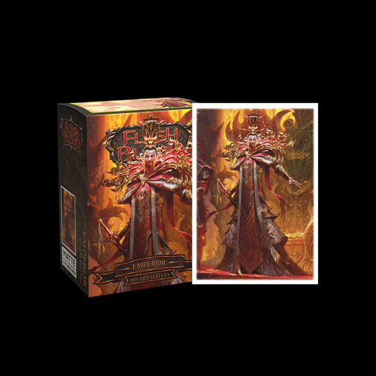 Dragon Shield Flesh and Blood Sleeves Matte Art Emperor 100x